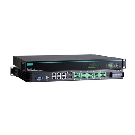 Moxa X86 Rckmnt Iec 61850-3 Comp W/ Vga, 6 Lan, 2 Rs-232, Da-681A-I-Dpp-T DA-681A-I-DPP-T